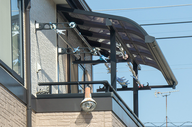 ベランダ屋根修理